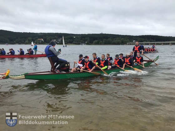 Drachenbootrennen | Brückenfest Möhnesee 2017