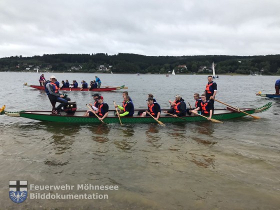 Drachenbootrennen | Brückenfest Möhnesee 2017